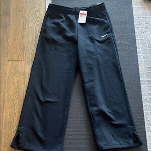 Nike high rise standard fit black sweats